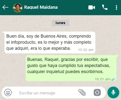 Testimonio cliente 1